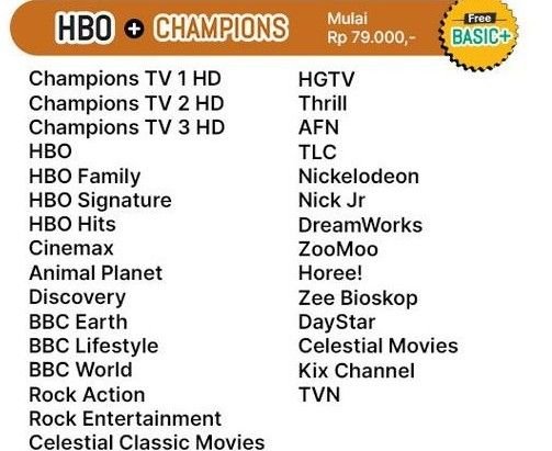 Nexparabola HBO + Champions