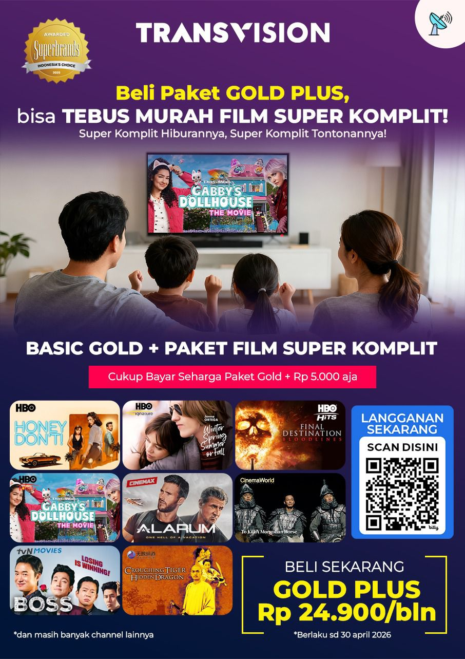 Transvision paket GOLD PLUS