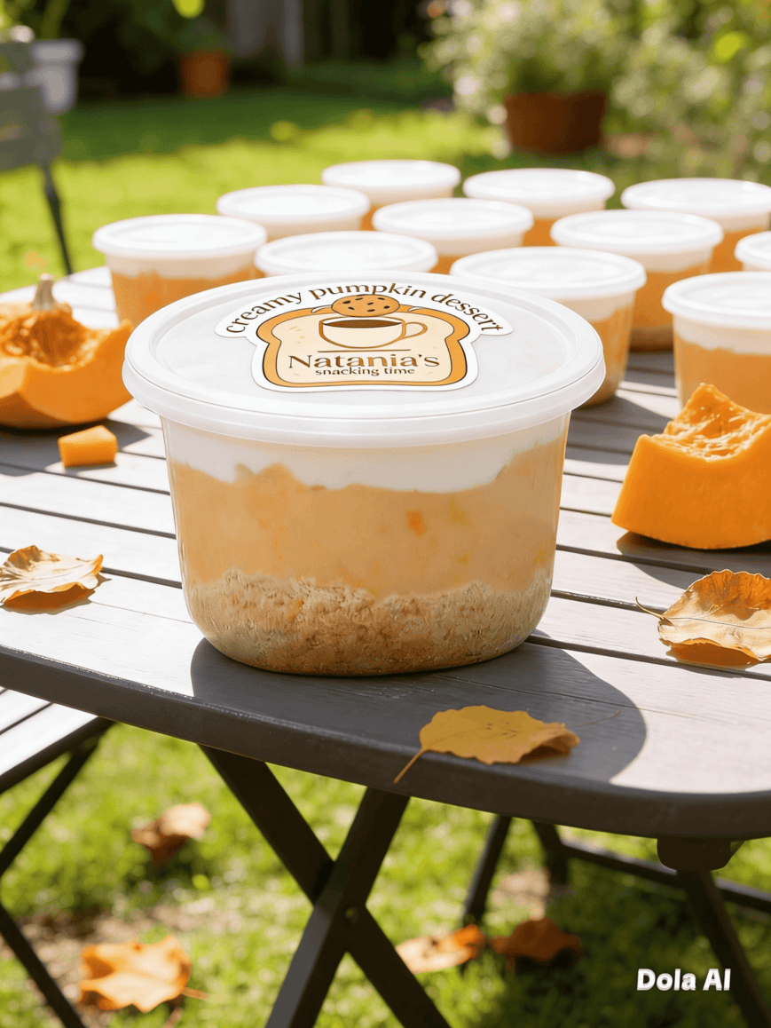 Creamy Pumpkin Dessert Box