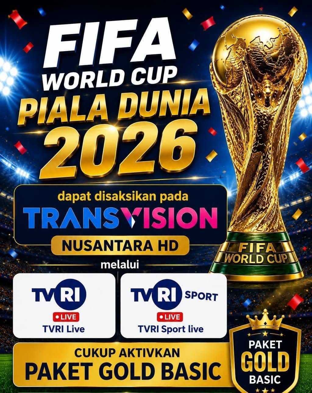 Voucher Paket PIALA DUNIA 2026
