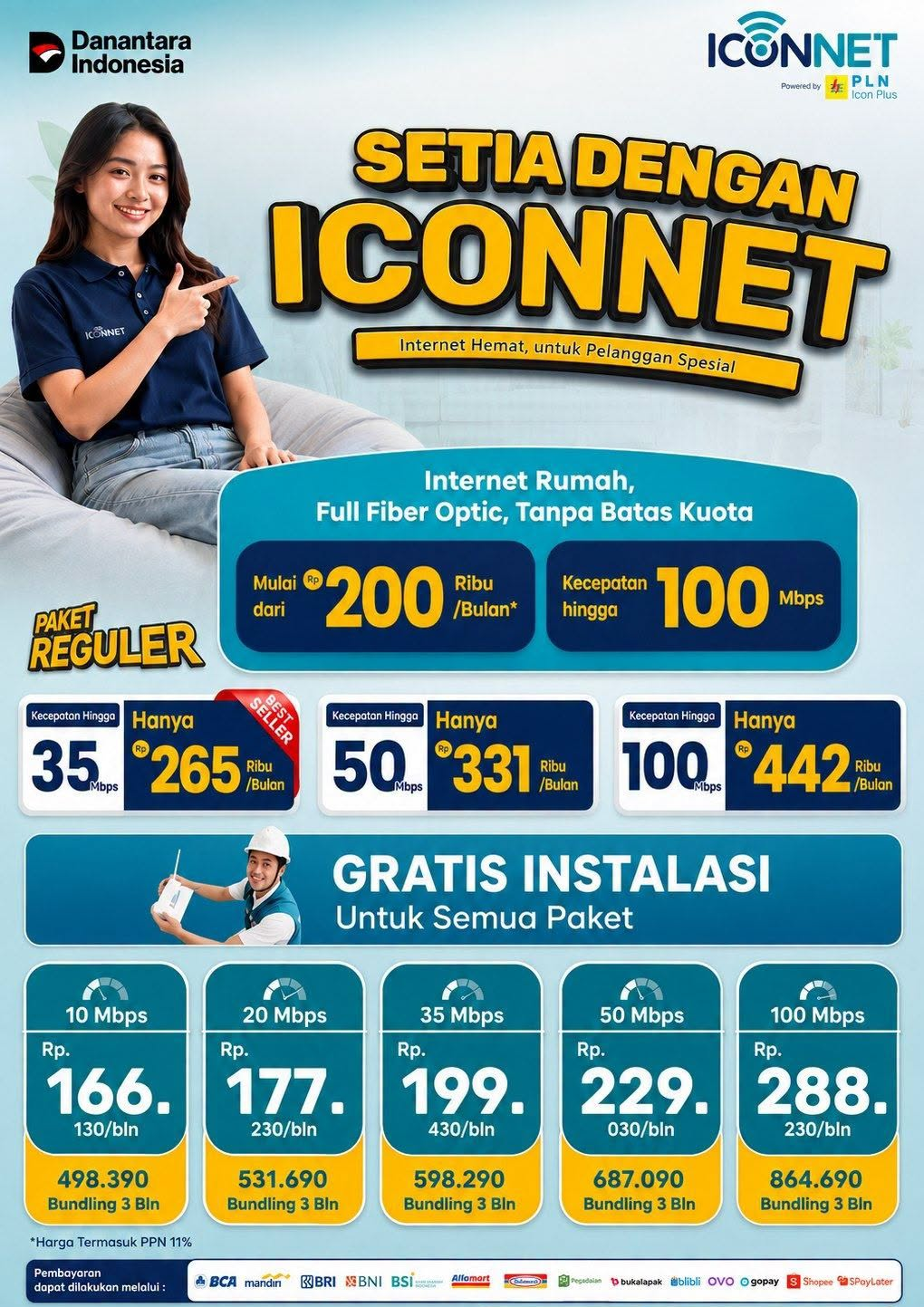 Internet wifi Iconnet